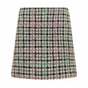 エムエスジイエム レディース スカート ボトムス Tartan Skirt GREY