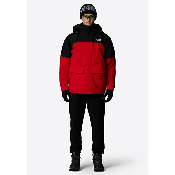 ノースフェイス メンズ ハイキング スポーツ VECTIV FASTPACK INSULATED WP - Hiking shoes - tnf black vanadis grey