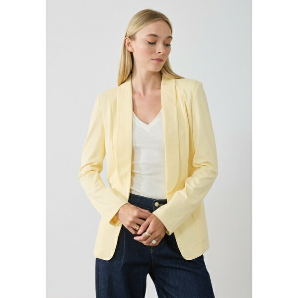 アンナ フィールド レディース ジャケット＆ブルゾン アウター Blazer - light yellow