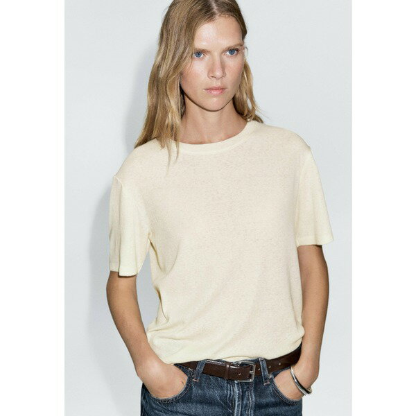 マッシモ ドゥッティ Tシャツ レディース トップス STUDIO-CONTRAST WITH BOUCL DETAIL - Jumper - brown マッシモ ドゥッティ Tシャツ レディース トップス Top - mottled dark