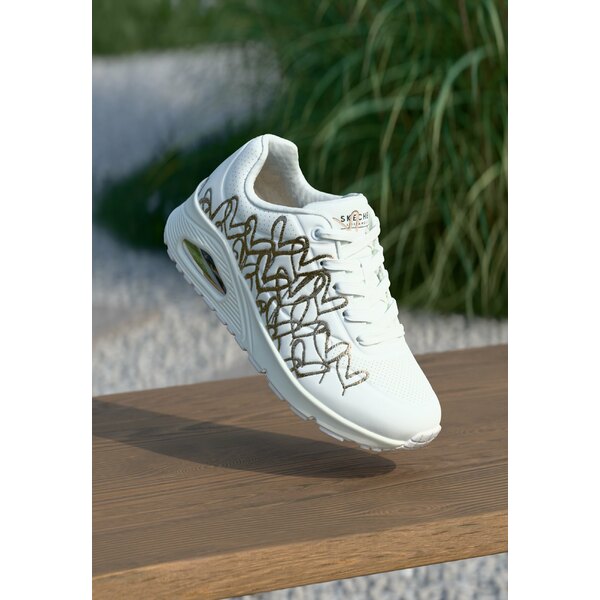 スケッチャーズ レディース スニーカー シューズ UNO - Trainers - blanco
