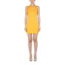 ヘルムート ラング レディース ワンピース トップス Ribbed Polo Shirt Dress GIALLO