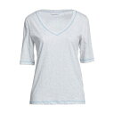 GRAN SASSO グランサッソ Tシャツ トップス レディース T-shirts Light grey