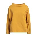 【送料無料】 アレッシオ バルデッレ レディース パーカー・スウェットシャツ アウター Sweatshirts Yellow