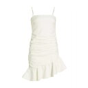 シンクセプト レディース ワンピース トップス Lilith Ruched Minidress ivory