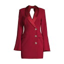 ラビッシュアリス レディース ワンピース トップス Bow Back Blazer Dress burgundy