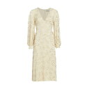 レイチェルコーニー レディース ワンピース トップス Desilo Beaded V-Neck Midi-Dress ivory