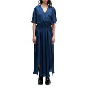 マージュ レディース ワンピース トップス Reniline Flowy Maxi Dress blue