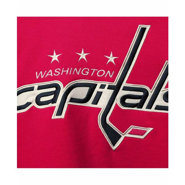 47ブランド メンズ パーカー・スウェットシャツ アウター Men's Red Washington Capitals Superior Lacer Pullover Hoodie Red