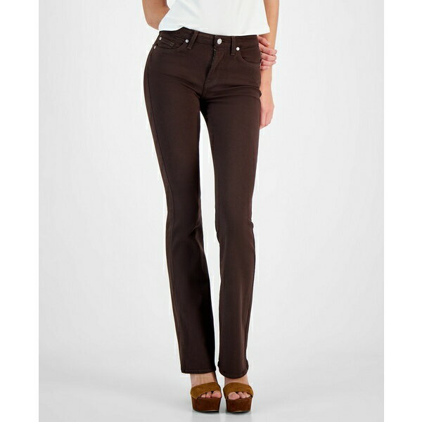 7フォーオールマンカインド レディース デニムパンツ ボトムス Women's Kimmie Mid-Rise Bootcut Jeans Hot Fudge