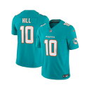 ナイキ メンズ シャツ トップス Men's Tyreek Hill Miami Dolphins Vapor F.U.S.E. Limited Jersey Aqua