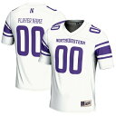 ゲームデイグレーツ メンズ ユニフォーム トップス Northwestern Wildcats GameDay Greats NIL PickAPlayer Football Jersey White