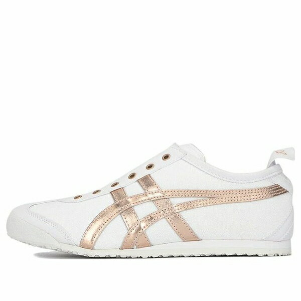 Onitsuka Tiger オニツカタイガー メンズ スニーカー 【Onitsuka Tiger Mexico 66 Slip-On 'White Pink' 1183A962-100】 サイズ US_10(28.0cm)