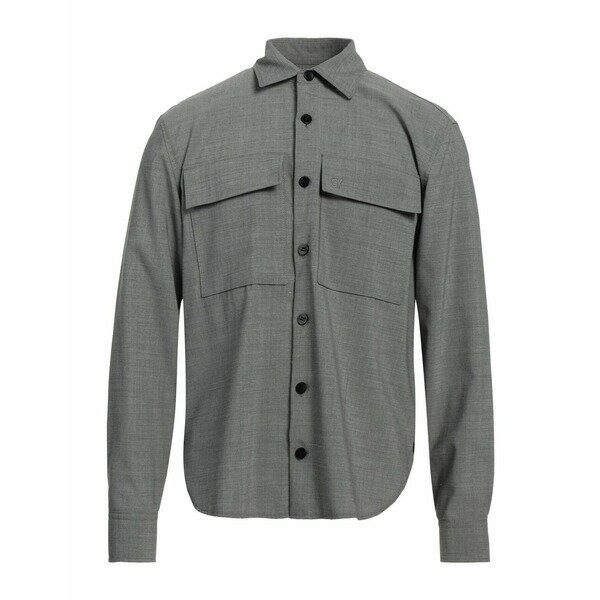 カルバン・クライン 【送料無料】 カルバンクライン メンズ シャツ トップス Shirts Steel grey