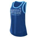 J[oNX fB[X TVc gbvX Kansas City Royals GIII 4Her by Carl Banks Women's Clubhouse Tank Top Royal