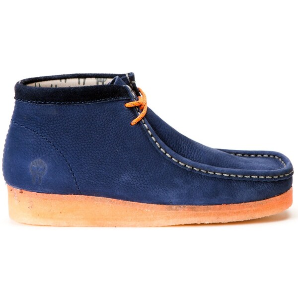 Clarks クラークス メンズ スニーカー 【Clarks Wallabee Boot】 サイズ US_7.5(25.5cm) MF DOOM Navy