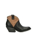 【送料無料】 イチナナニーゴ・エー レディース ブーツ シューズ Ankle boots Black
