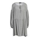 【送料無料】 クリスティーナガビオリ レディース ワンピース トップス Mini dresses Grey
