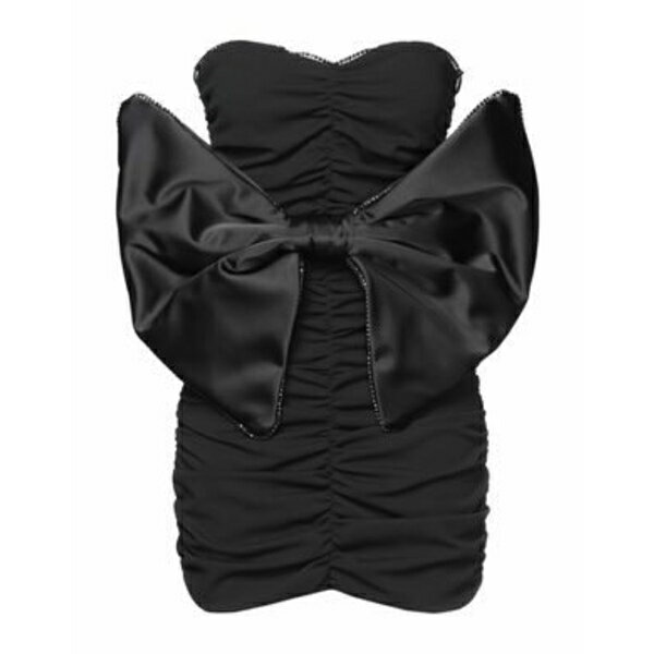 【送料無料】 アニエバイ レディース ワンピース トップス Mini dresses Black