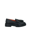 【送料無料】 サントーニ レディース スリッポン・ローファー シューズ Loafers Black