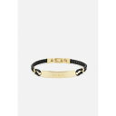 ゲス メンズ ブレスレット・バングル・アンクレット アクセサリー MALIBU UNISEX - Bracelet - yellow gold-coloured/black