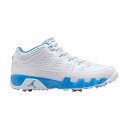 ジョーダン メンズ ゴルフ スポーツ Air Jordan Men's 9 G Golf Shoes White/Uni Blue