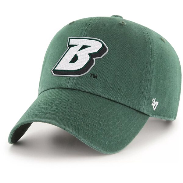 フォーティーセブン メンズ 帽子 アクセサリー '47 Adult Binghamton University Bearcats Green Clean Up Adjustable Hat -