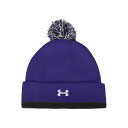アンダーアーマー レディース 帽子 アクセサリー Under Armour Adult Northwestern Wildcats Purple Waffle ...