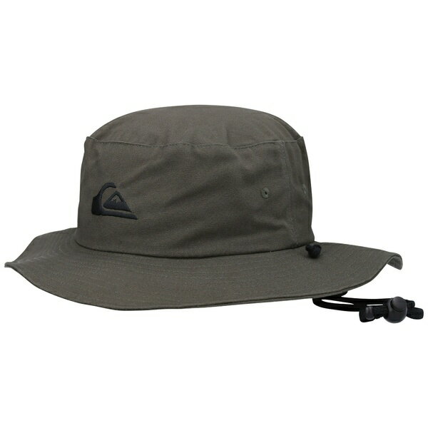 クイックシルバー メンズ 帽子 アクセサリー Quiksilver Bushmaster Bucket Hat Olive