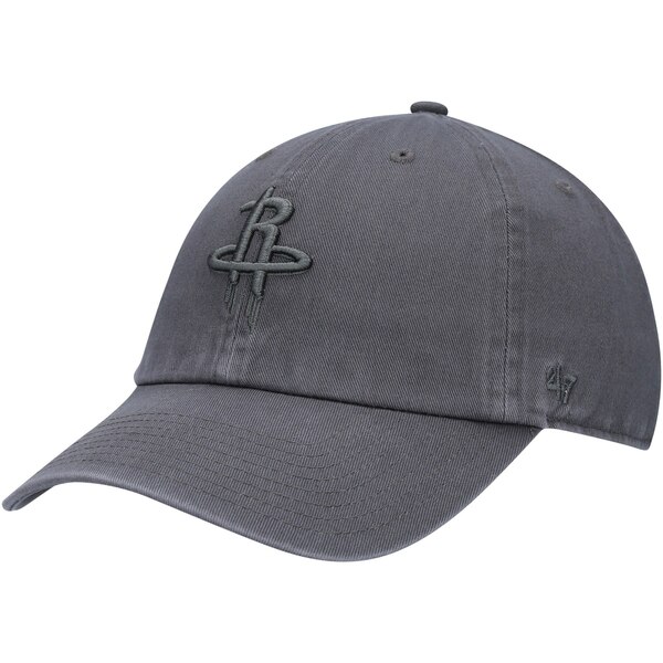 tH[eB[Zu Y Xq ANZT[ Houston Rockets '47 Team Clean Up Adjustable Hat Charcoal