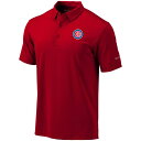 コロンビア メンズ ポロシャツ トップス Chicago Cubs Columbia OmniWick Drive Polo Red