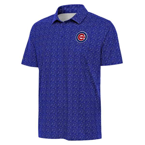 AeBOA Y |Vc gbvX Chicago Cubs Antigua Figment Polo Royal