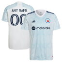 アディダス メンズ ユニフォーム トップス Chicago Fire adidas 2022 Lakefront Kit Replica Custom Jersey White