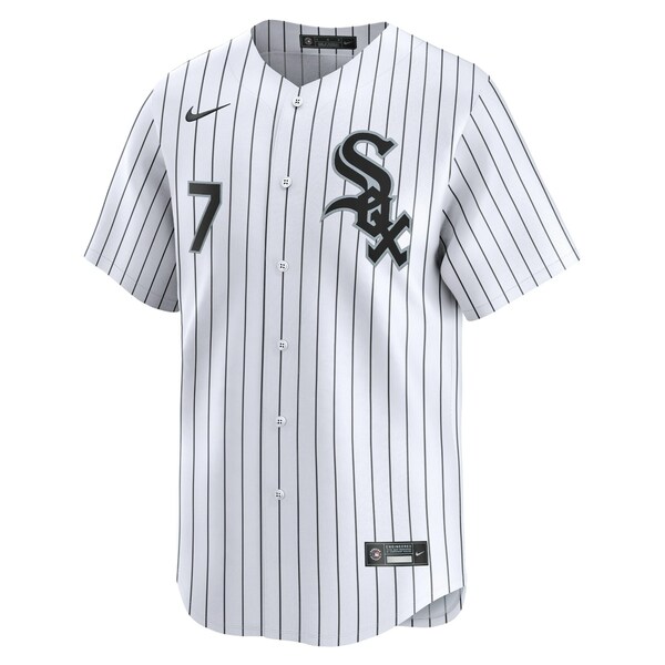 ナイキ メンズ ユニフォーム トップス Tim Anderson Chicago White Sox Nike Home Limited Player Jersey White