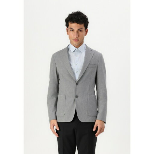 ボス メンズ サンダル シューズ HANRY - Blazer jacket - medium grey ボス メンズ サンダル シューズ HANRY - Blazer jacket - medium grey