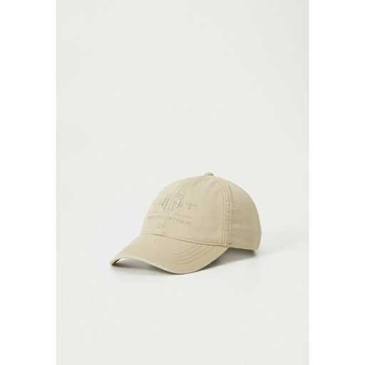 ガント レディース 帽子 アクセサリー TONAL ARCHIVE SHIELD UNISEX - Cap - beige ガント レディース 帽子 アクセサリー TONAL ARCHIVE SHIELD UNISEX - Cap - beige