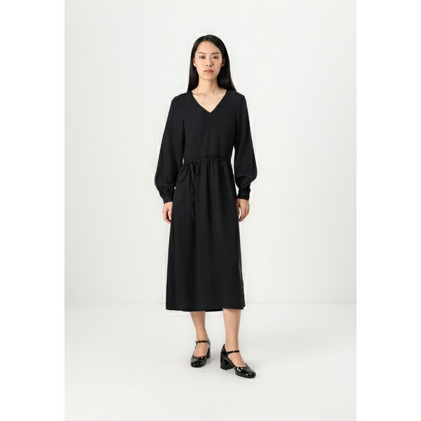 マルコポーロ デニム レディース ワンピース トップス DRESSES - Day dress - black