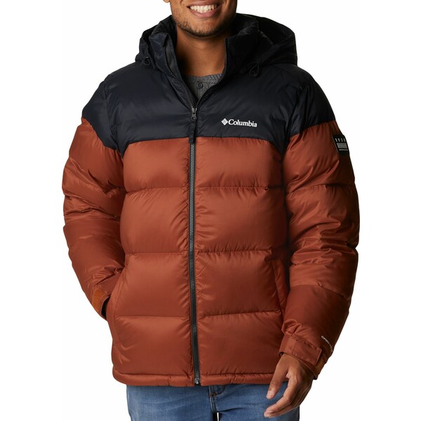 コロンビア メンズ ジャケット＆ブルゾン アウター Columbia Men's Bulo Point II Down Jacket Dark Amber