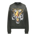 DSQUARED2 ディースクエアード パーカー・スウェットシャツ アウター レディース Sweatshirts Dark green