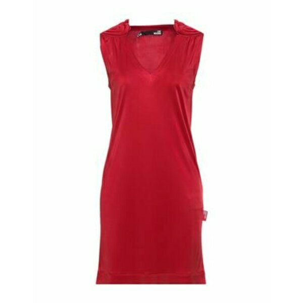 【送料無料】 モスキーノ レディース ワンピース トップス Mini dresses Red