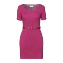 【送料無料】 キャシャレル レディース ワンピース トップス Mini dresses Purple