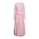 【送料無料】 エルマンノ シェルヴィーノ レディース ワンピース トップス Maxi dresses Pink