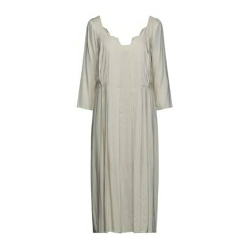 【送料無料】 メゾン ラヴィニアツーラ レディース ワンピース トップス Midi dresses Beige 【送料無料】 メゾン ラヴィニアツーラ レディース ワンピース トップス Midi dresses Beige
