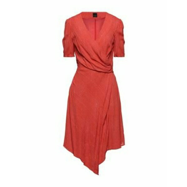 【送料無料】 ピンコ レディース ワンピース トップス Mini dresses Orange
