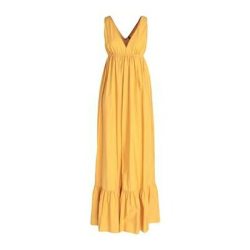 【送料無料】 マニラグレース レディース ワンピース トップス Maxi dresses Yellow 【送料無料】 マニラグレース レディース ワンピース トップス Maxi dresses Yellow