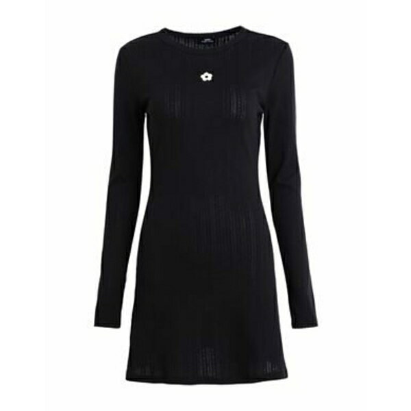 【送料無料】 バンズ レディース ワンピース トップス Mini dresses Black