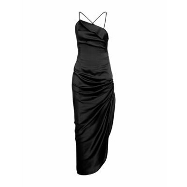 【送料無料】 アクチュアリー レディース ワンピース トップス Maxi dresses Black