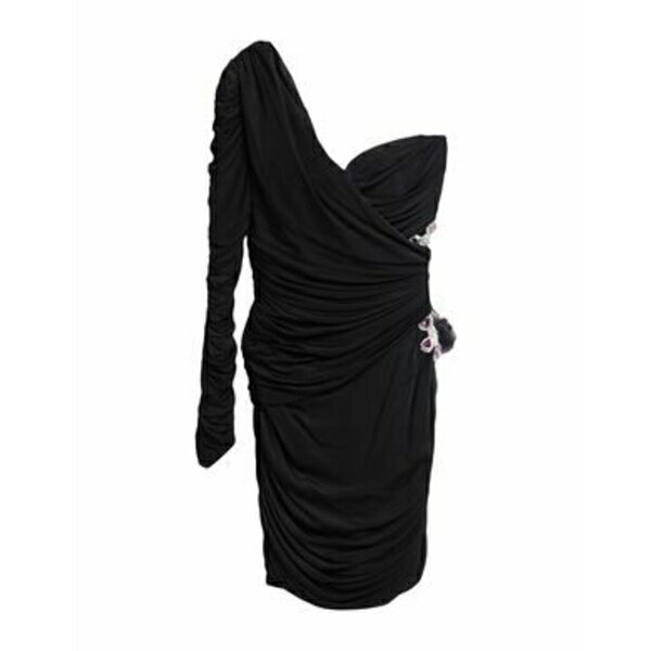 【送料無料】 モスキーノ レディース ワンピース トップス Mini dresses Black