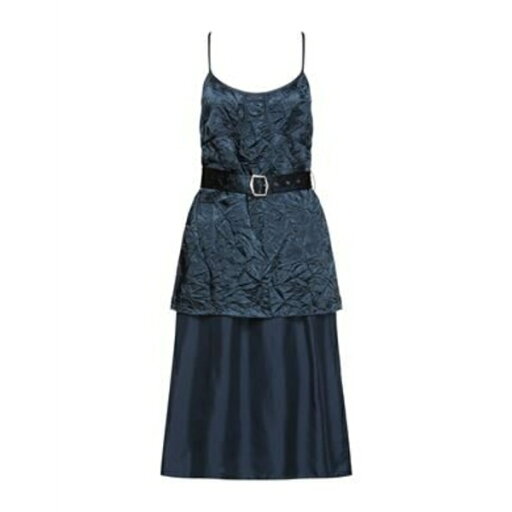 【送料無料】 シエス・マルジャン レディース ワンピース トップス Midi dresses Blue 【送料無料】 シエス・マルジャン レディース ワンピース トップス Midi dresses Blue
