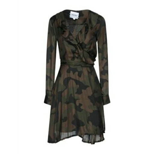 【送料無料】 ブランドユニーク レディース ワンピース トップス Mini dresses Green 【送料無料】 ブランドユニーク レディース ワンピース トップス Mini dresses Green